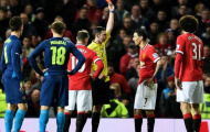 M.U thăng hoa, Van Gaal gặp may nhờ... thẻ đỏ của Di Maria