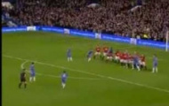 Video: Xem lại siêu phẩm sút phạt của Juan Mata vào lưới Man United
