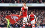 Đang có một Oezil hoàn toàn khác dưới bàn tay Wenger