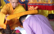 Công Vinh quy y cửa Phật