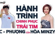 [Infographic] - Công Phượng và Hòa Minzy đã đến với nhau như thế nào