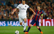 Iniesta trở lại, biến dàn sao PSG thành trò hề