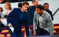 Tay vợt Murray hào hứng khi xem trận Barca đánh bại PSG