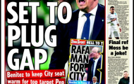 Chờ Pep, Man City dùng 'thợ hàn' Benitez