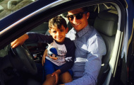 Quý tử chúc bố Ronaldo gặp may trước Atletico