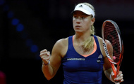 Kerber giành break đầy mãn nhãn trước Sharapova