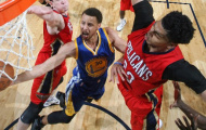 Curry tỏa sáng, Warrior đánh bại Pelicans dù bị dẫn tới 20 điểm