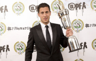 Eden Hazard đoạt giải Cầu thủ hay nhất năm của bóng đá Anh
