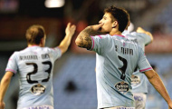 Sút thủng lưới Real Madrid, tiền đạo Vigo nối gót Aguero