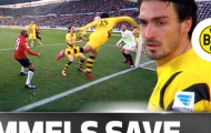 Video: Pha cứu thua tuyệt vời của Mats Hummels