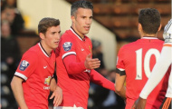 Van Perise lập cú đúp giúp Man United đánh bại Full Ham