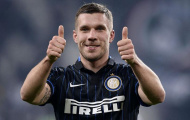 Video: 'Hoàng tử' Podolski lập siêu phẩm trong trận thắng của Inter