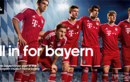 Vừa vỡ mộng ăn 3, Bayern Munich nhận ngay quà khủng từ Adidas