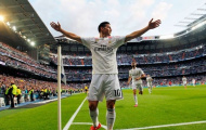 James Rodriguez không 'ăn may' siêu phẩm