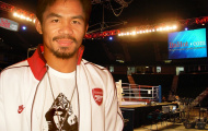 Huyền thoại quyền anh Pacquiao yêu thích Arsenal