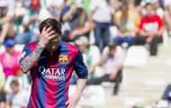 Messi “khoe” hình xăm mới đầy lòe loẹt ở tay