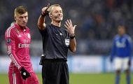 Trọng tài người Anh sẽ bắt trận Juve gặp Real