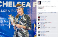 Á hậu Huyền My gửi lời chúc mừng tân vương Chelsea