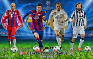 Lịch thi đấu và kết quả vòng bán kết Champions League 2014/2015