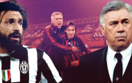 Được Pirlo xem như cha, Ancelotti chỉ nhận là anh em