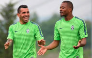 Chùm ảnh: Tevez tươi như hoa trước thềm đại chiến
