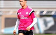 Cristiano Ronaldo khoe cơ đùi cực đẹp trong buổi tập
