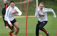 Buổi tập tràn đầy tiếng cười của dàn sao Man United