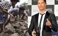 Ronaldo ủng hộ gần tám triệu đôla cho nạn nhân động đất Nepal