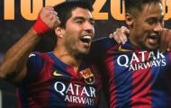 Video: 20 bàn thắng đẹp nhất của bộ ba Messi - Neymar - Suarez