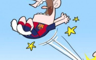 Ảnh chế: Gattuso chỉ bí quyết 'chặn Messi', Ronaldo đá cúp cho Messi