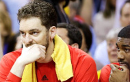 Chicago mất Gasol trong game 4 trước Cleveland