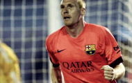 Mathieu trở lại, quân số Barcelona hùng hậu 100%
