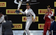 Rosberg về nhất, Hamilton ngoạn mục vượt Vettel tại Catalunya