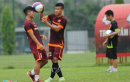 U23 Việt Nam tinh nghịch trong ngày trở lại tập luyện