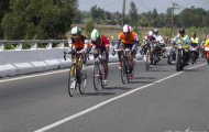 Giải xe đạp toàn quốc về nông thôn 2015 (chặng 3): Chủ nhà An Giang lại giành áo vàng