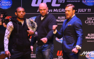 Aldo quá mạnh so với McGregor