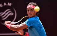 Bị Wawrinka 'bắn' thẳng, Nadal chỉ biết cười trừ