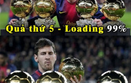 Ảnh chế: Messi sắp sưu tập đủ bộ '7 viên ngọc rồng'