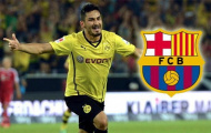 Barca quyết lấy Gundogan trước mũi M.U