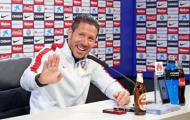 Simeone nói đùa gây sốc: 'Nếu Madrid thua, tất cả cùng vui'