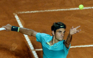 Federer lọt vào chung kết Rome Masters mà không thua ván nào