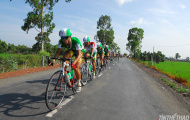 Kết thúc giải xe đạp toàn quốc về nông thôn 2015: An Giang bảo vệ thành công thứ hạng chung cuộc