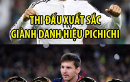 Ảnh chế: Một năm dã tràng, CR7 tự giác trả bóng vàng cho Messi