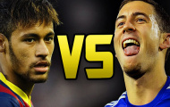 Video: Neymar đọ tài cùng Eden Hazard