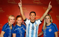 Messi được dựng tượng sáp tại Mỹ