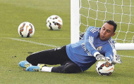 De Gea chưa tới, Navas đã muốn rời Real