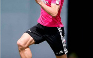 Ronaldo, Bale khoe cơ đùi trong buổi tập của Real Madrid
