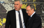 Carlo Ancelotti không hài lòng với chủ tịch Florentino Perez