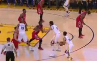 Video: Cuộc đọ sức giữa Steph Curry và James Harden