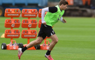 Chùm ảnh: Gerrard hăng say chuẩn bị cho trận đấu cuối cùng